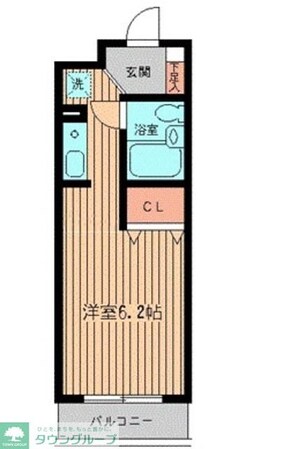 秋本ビルディングの物件間取画像
